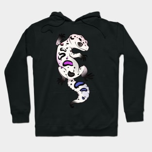 Genderfluid Pride Leopard Gecko Hoodie